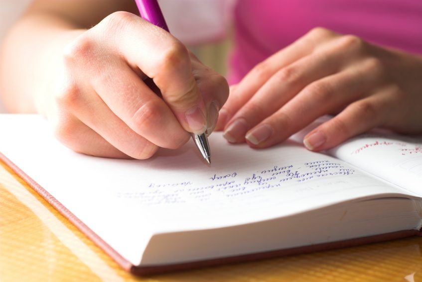 journal writing is therapeutic persuasive speech