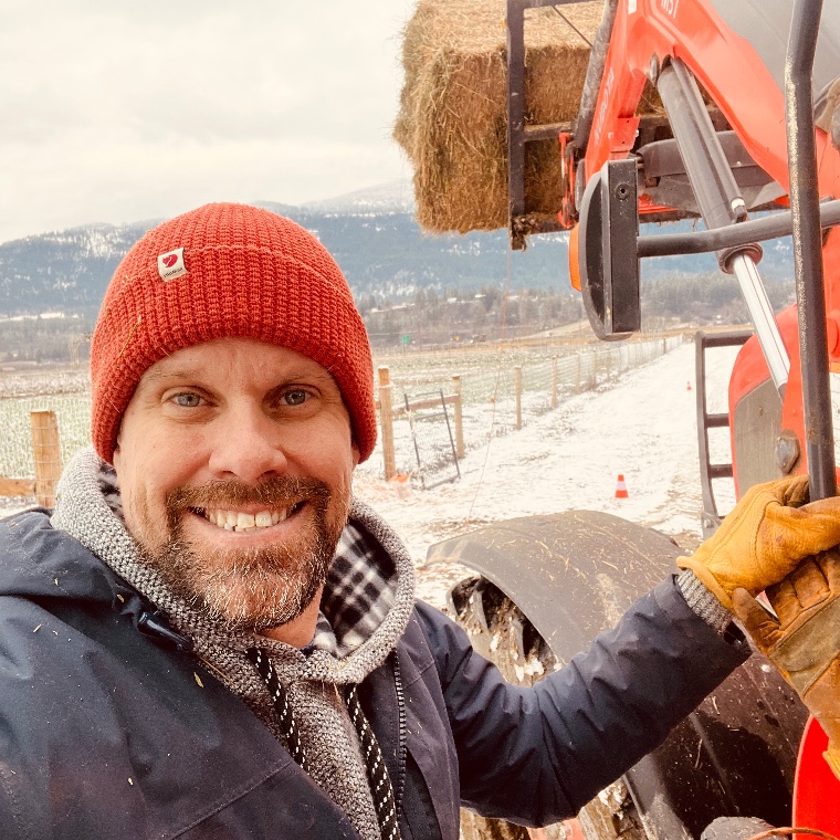 Bryce Loughran in Creston, BC, Canada